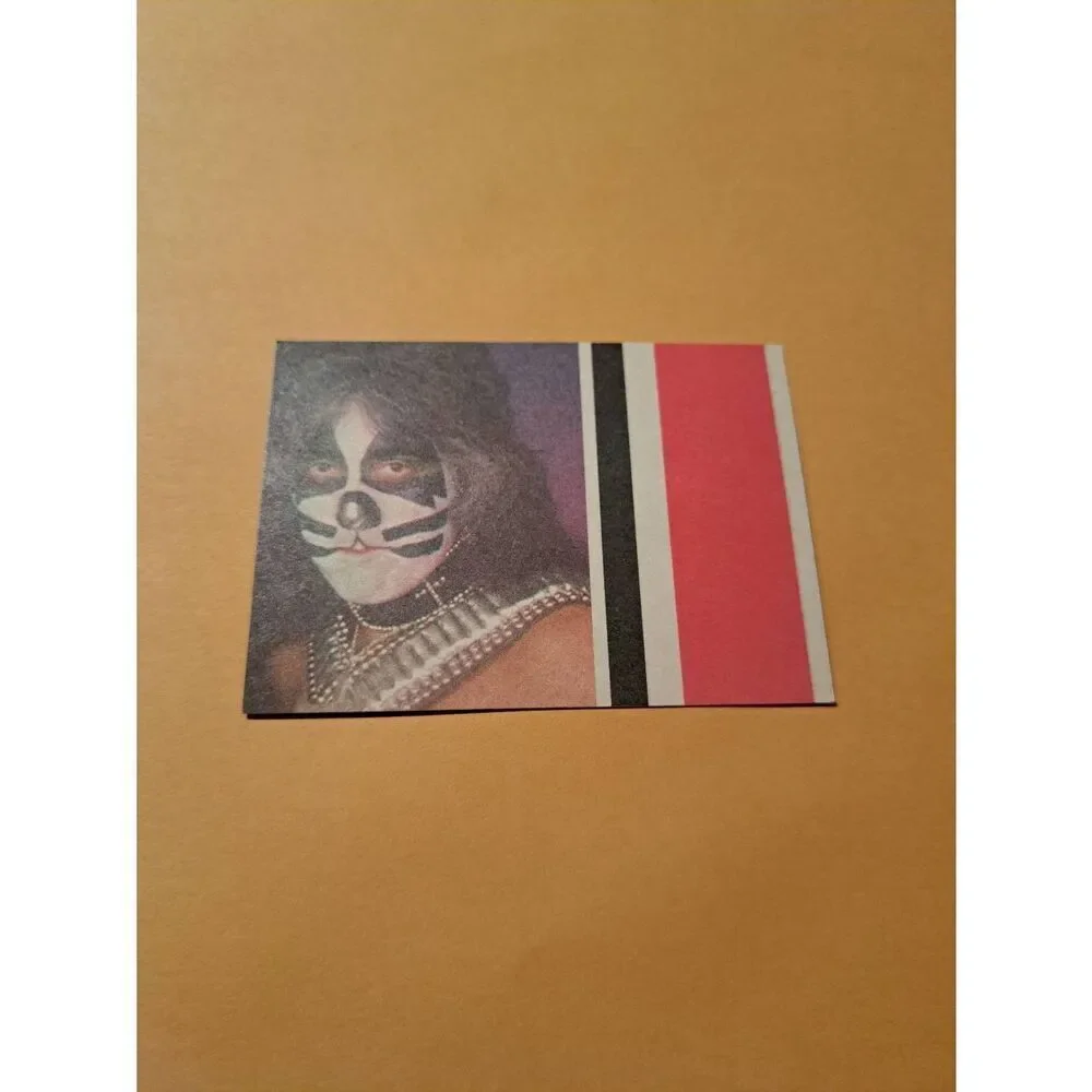 Vintage 1978 Aucoin Management AGRMT KISS Trading Card No 11 Collectible Rock